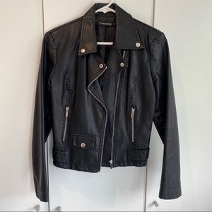 Black Moto Jacket